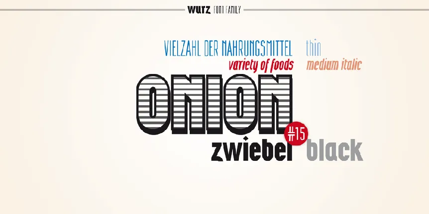 Wurz Family font