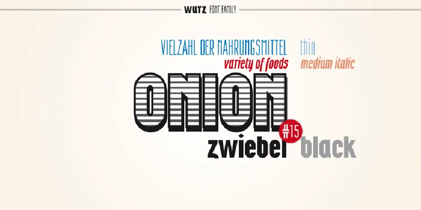 Wurz Family font