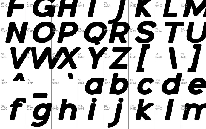 Galak Round font