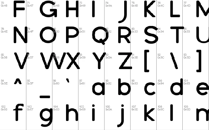 Galak Round font