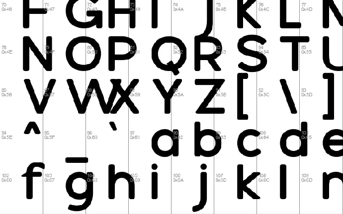 Galak Round font