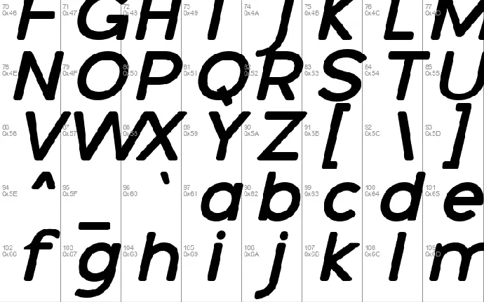 Galak Round font