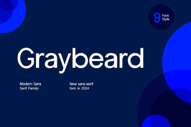 Graybeard Family font