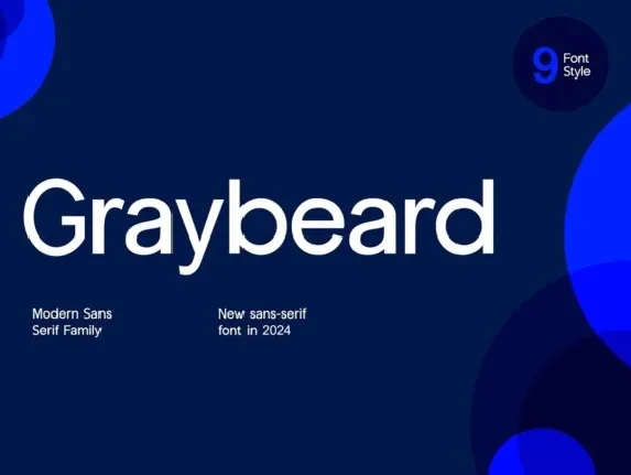 Graybeard Family font