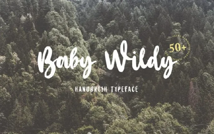 Baby Wildy Handwritten font