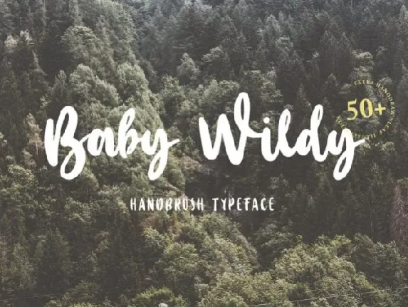 Baby Wildy Handwritten font