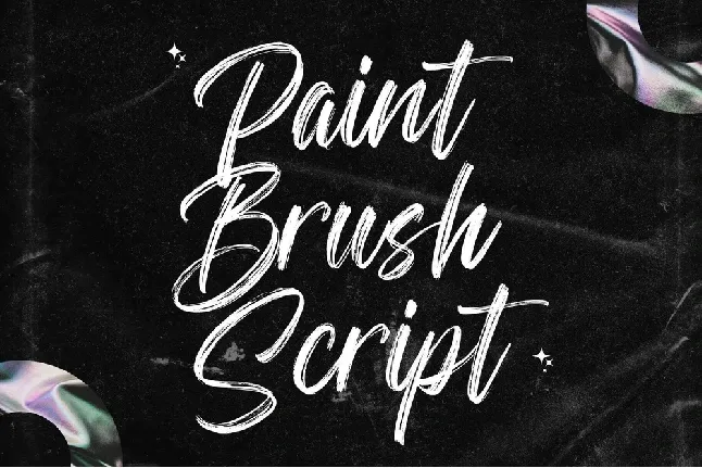 Paint Brush Script font