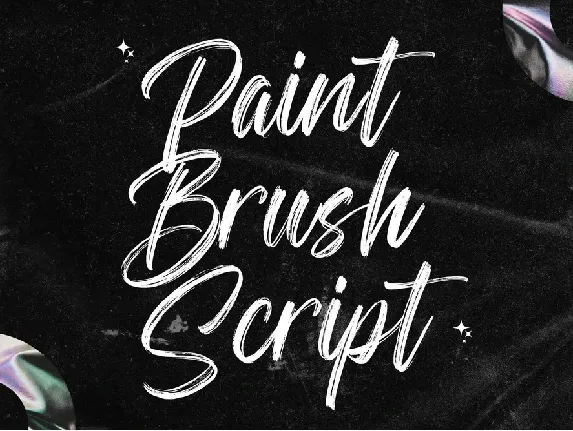 Paint Brush Script font