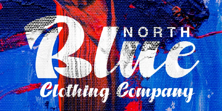 North Blue font