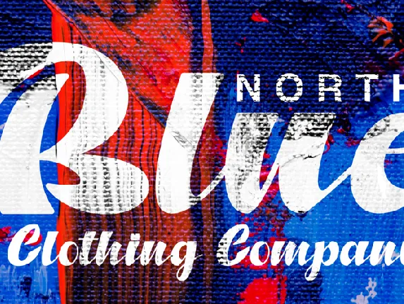 North Blue font