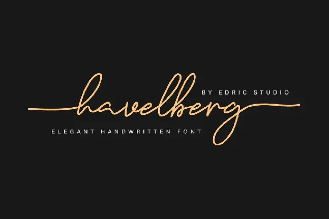 Havelberg Demo font