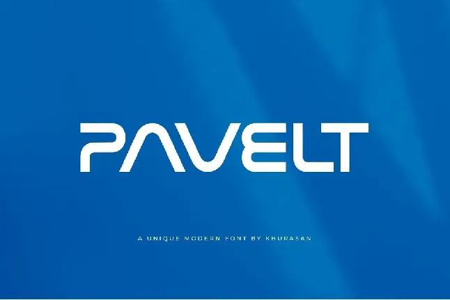 Pavelt font