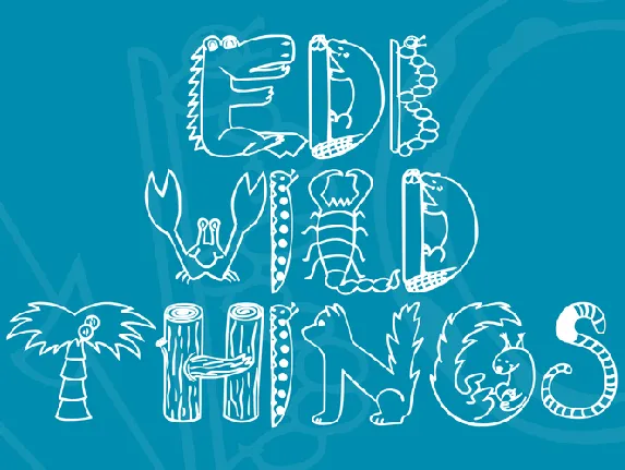 EDB Wild Things font