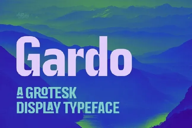 Gardo Grotesk font