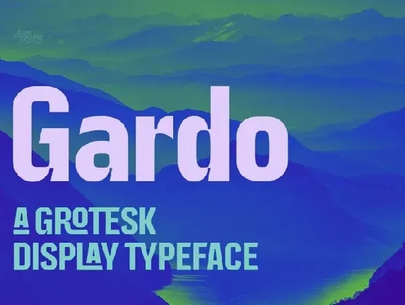 Gardo Grotesk font