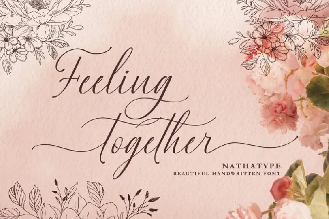 Feeling Together font