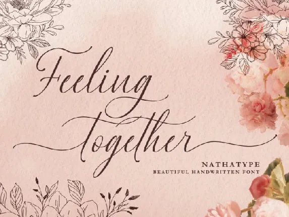 Feeling Together font