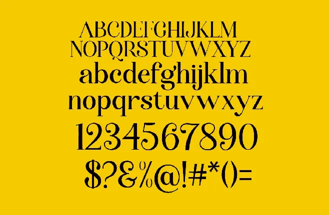 Hostania font