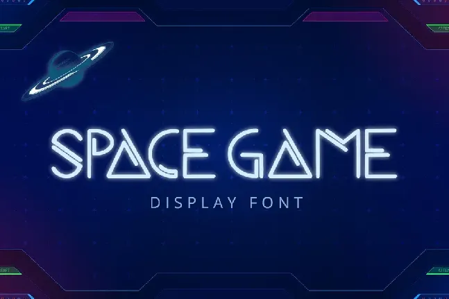 Space Game font