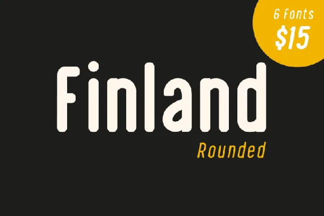 Finland Rounded font