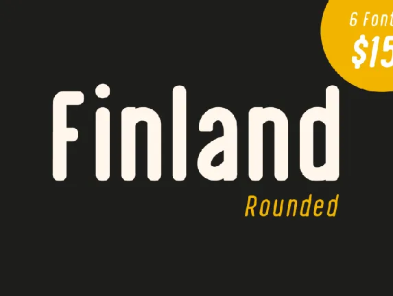 Finland Rounded font