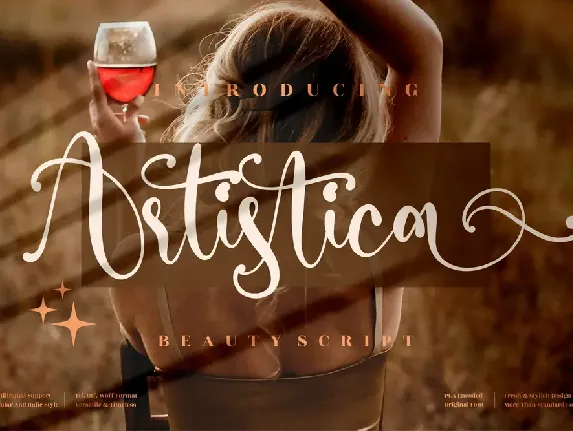 Artistica Script font