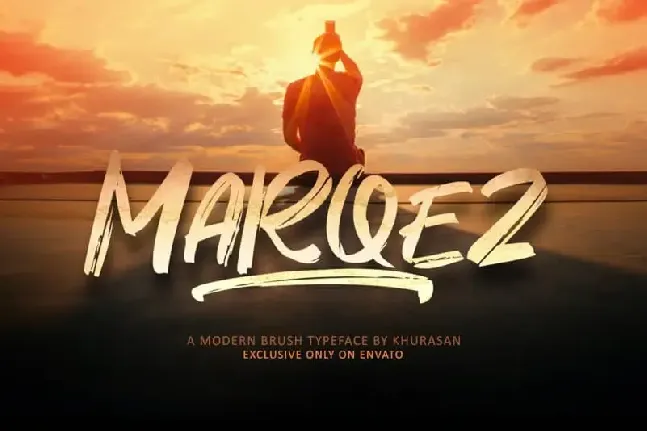 Marqez Brush font