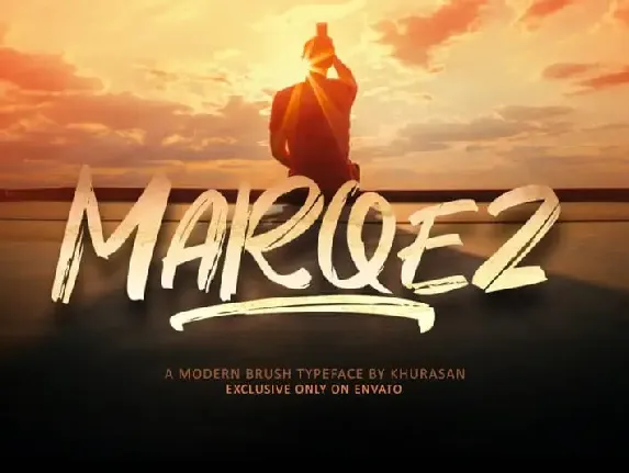 Marqez Brush font