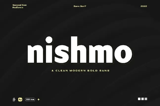 Nishmo font