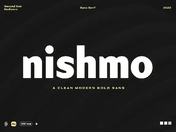 Nishmo font