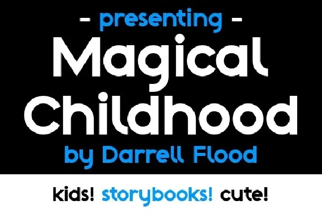 Magical Childhood font