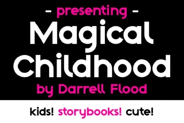 Magical Childhood font