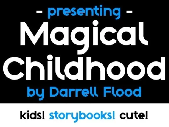 Magical Childhood font