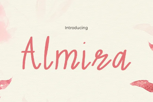 Almira font