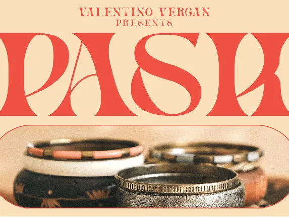 Pask – Variable Retro Family font