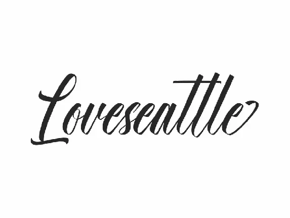 Loveseattle font