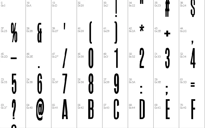 Roles font