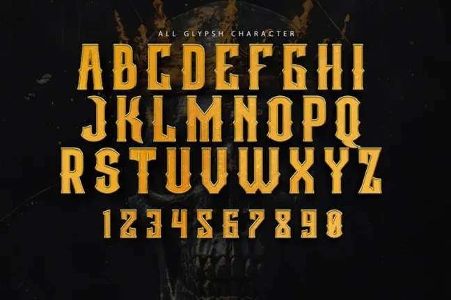 Kingdom Crown font