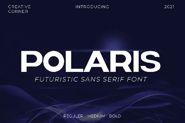 Polaris font