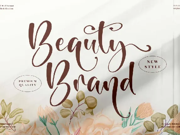 Beauty Brand font