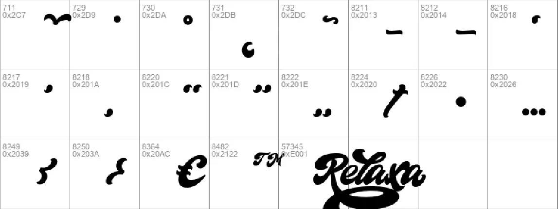 Relaxa font