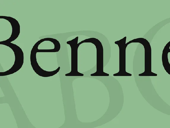 Benne font