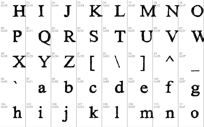 HandTIMES font