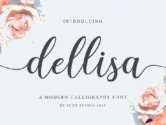 Dellisa font