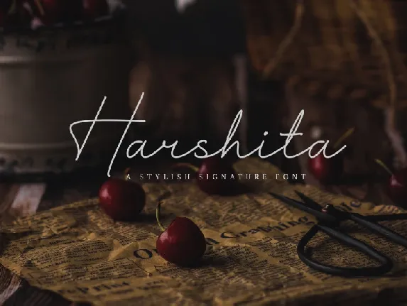 Harshita font