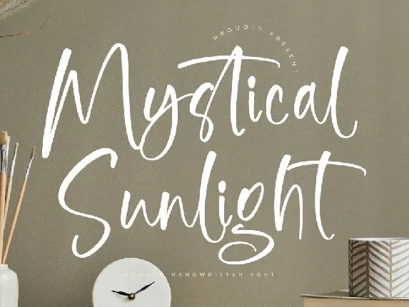 Mystical Sunlight font