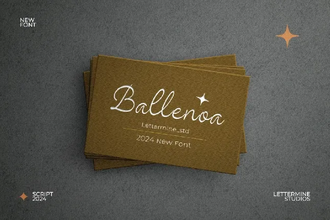 Ballenoa Demo font