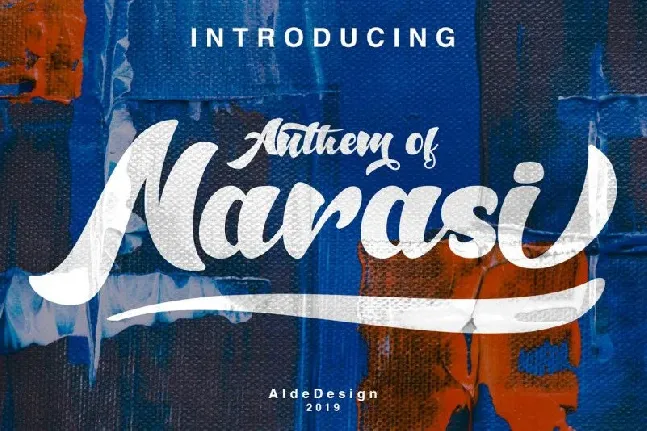 Anthem of Narasi Script font