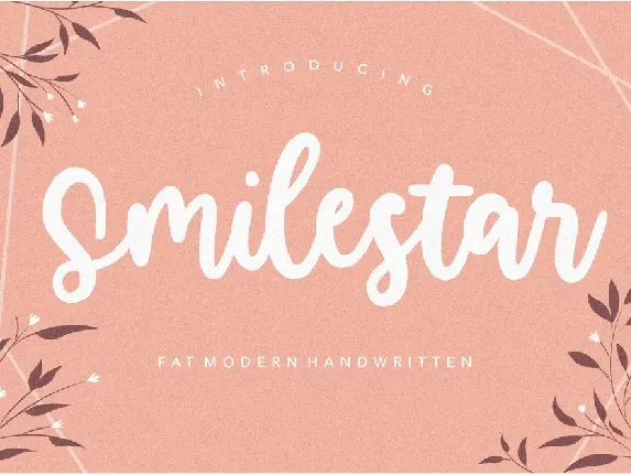 Smilestar font