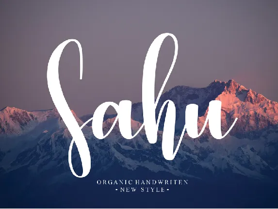 Sahu font